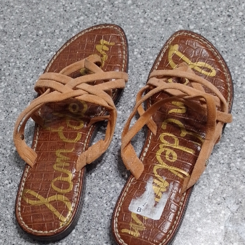 Sam Edelman Brown Strappy Sandals